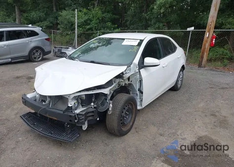 2019 Toyota Corolla Le z USA, uszkodzony, nr VIN 2T1BURHE2KC166997